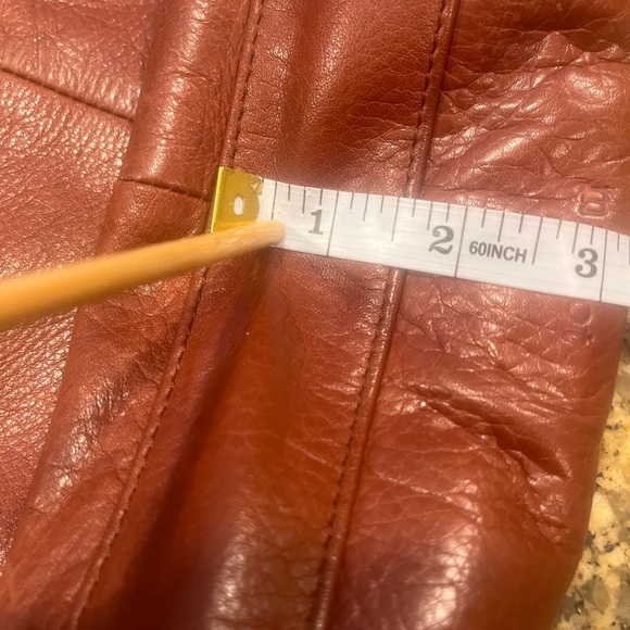 Margot Brown Soft Leather Crossbody Bag Purse Travel Boho - Picture 5 of 13